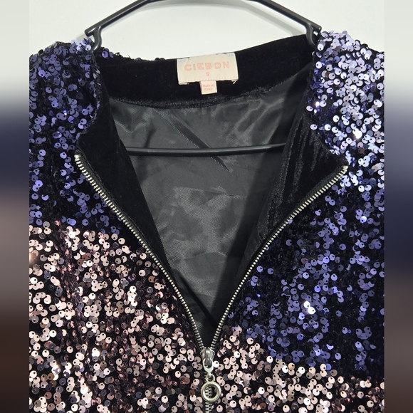 Ciebon Sequined Jacket size S - Picture 5 of 5